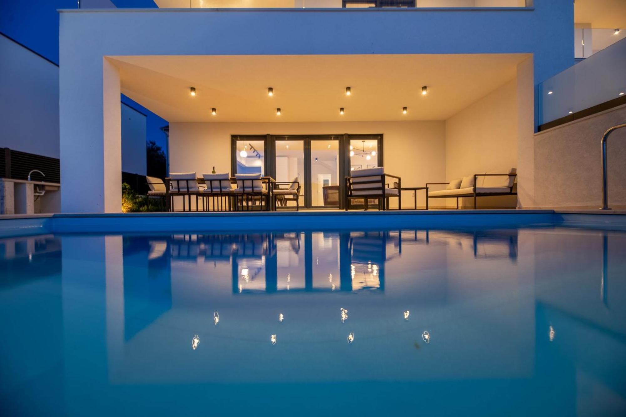 Villa Terra Bianca Klimno Ngoại thất bức ảnh