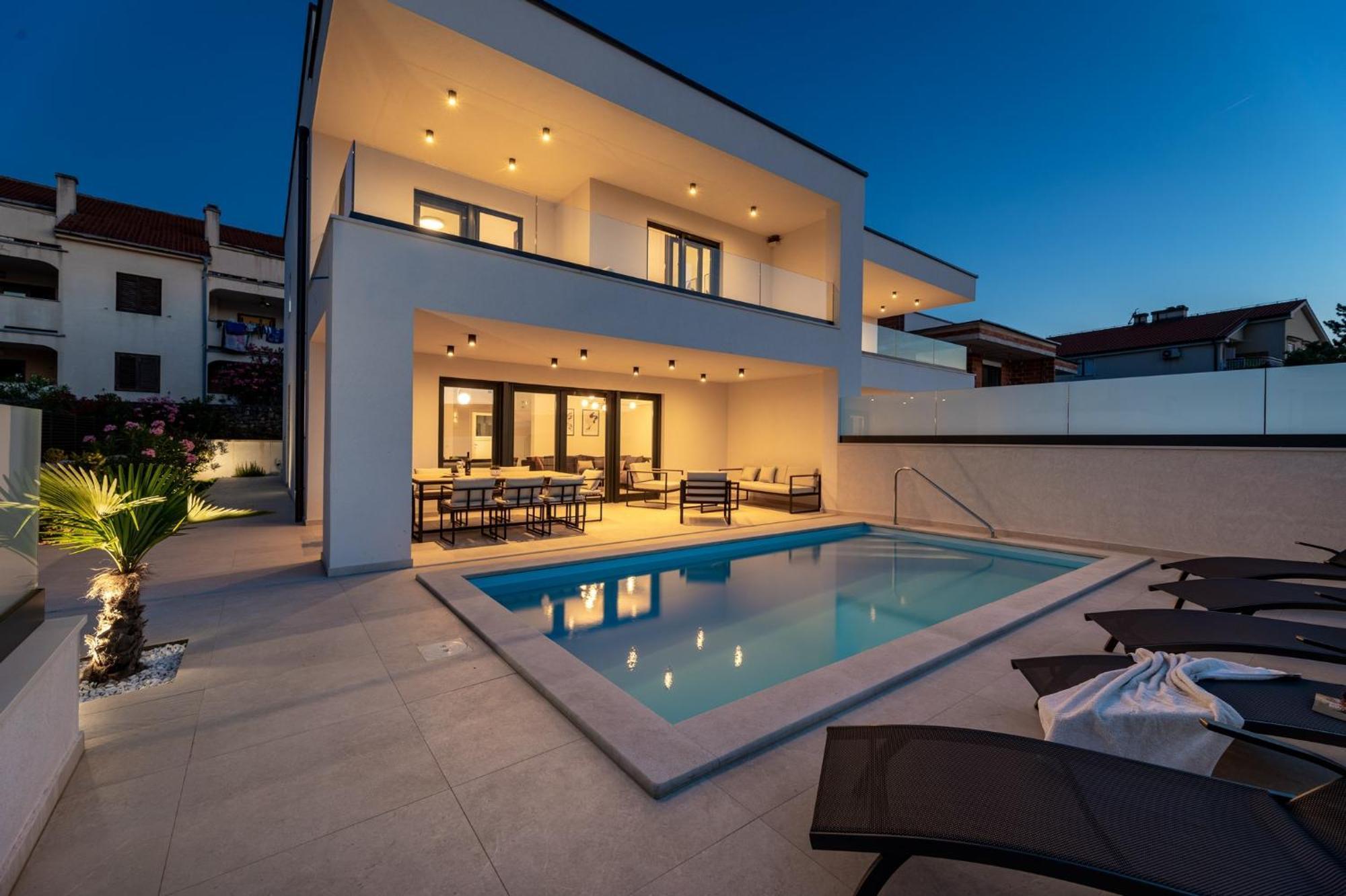 Villa Terra Bianca Klimno Ngoại thất bức ảnh