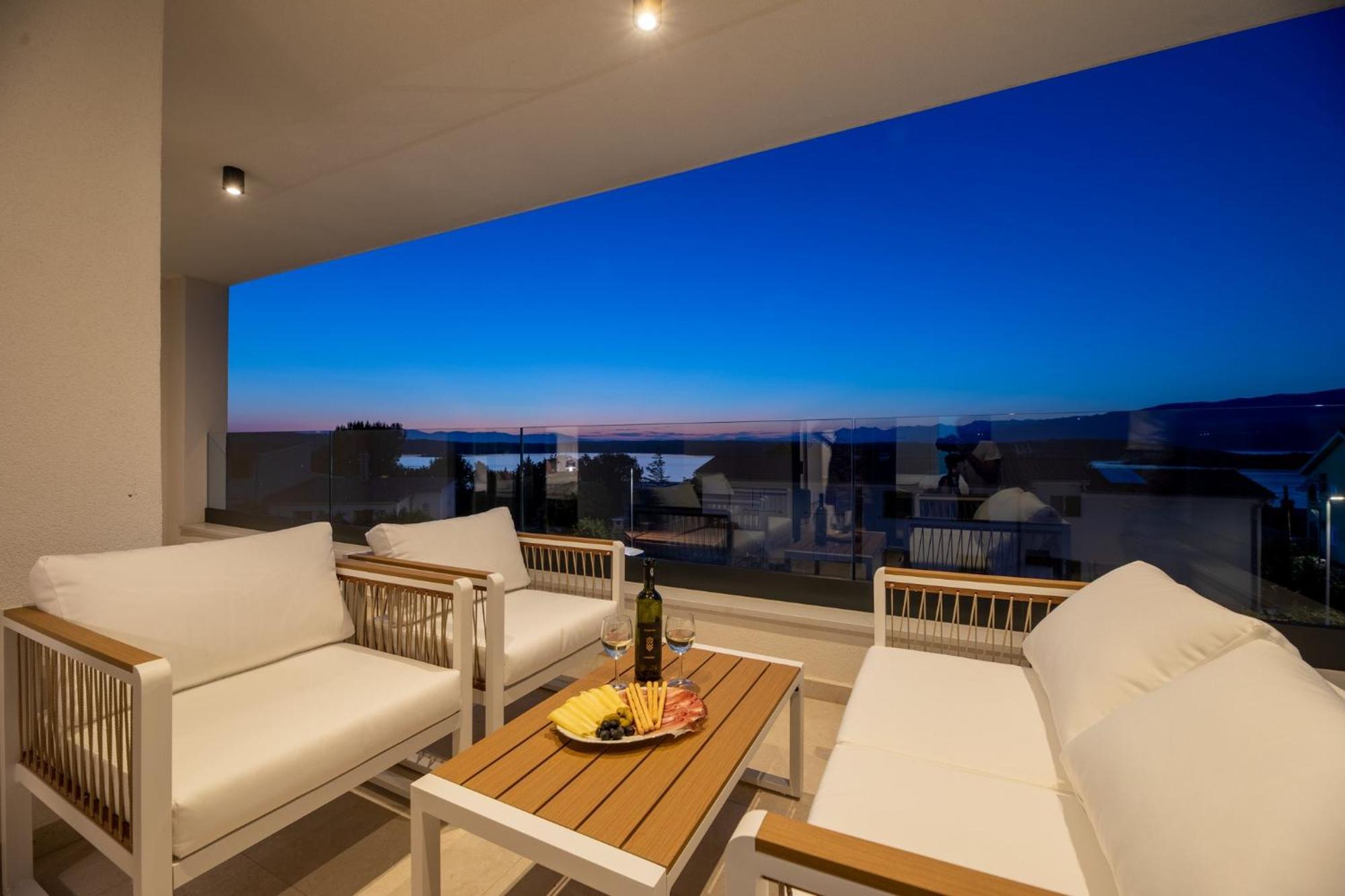 Villa Terra Bianca Klimno Ngoại thất bức ảnh